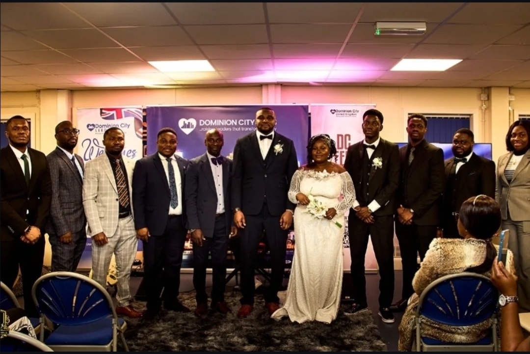 Wedding celebration at Dominion City Leeds